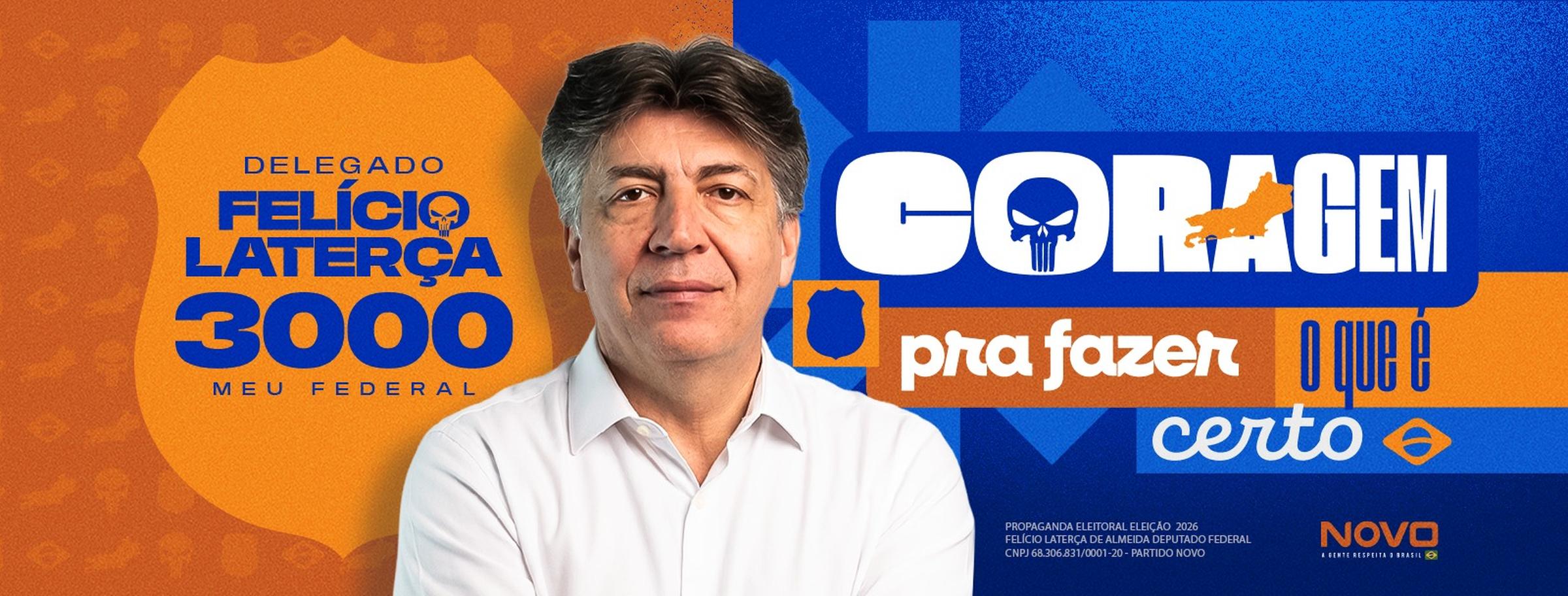 Delegado Felício Laterça 3000, Meu Federal — Coragem pra fazer o que é certo