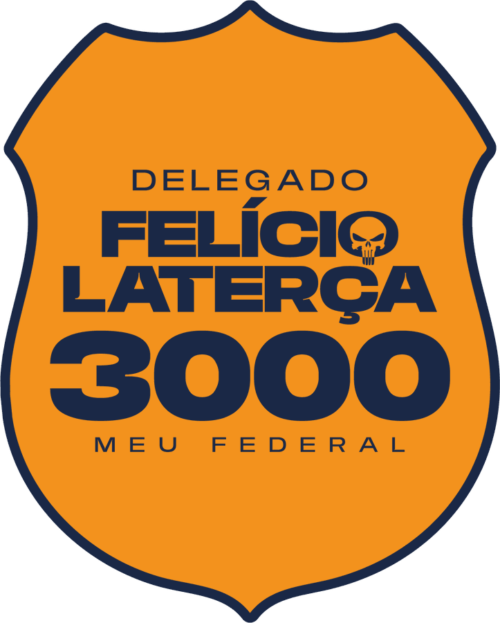 Escudo do Delegado Felício Laterça 3000 — Meu Federal