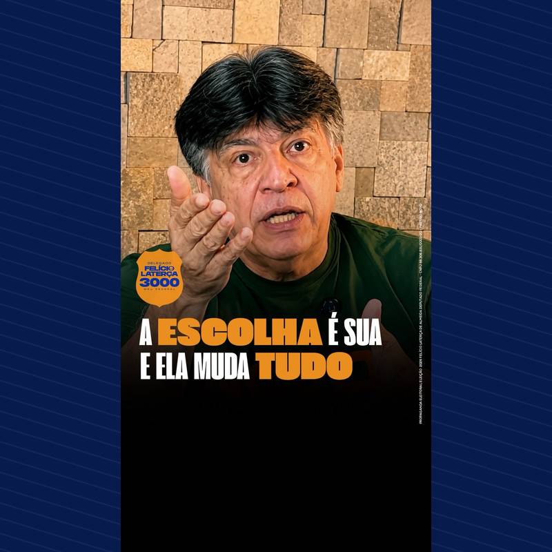 Publicação no Facebook: A política mexe com tudo e, por isso, precisamos despertar a consciência de cada pessoa. Não venda o seu…