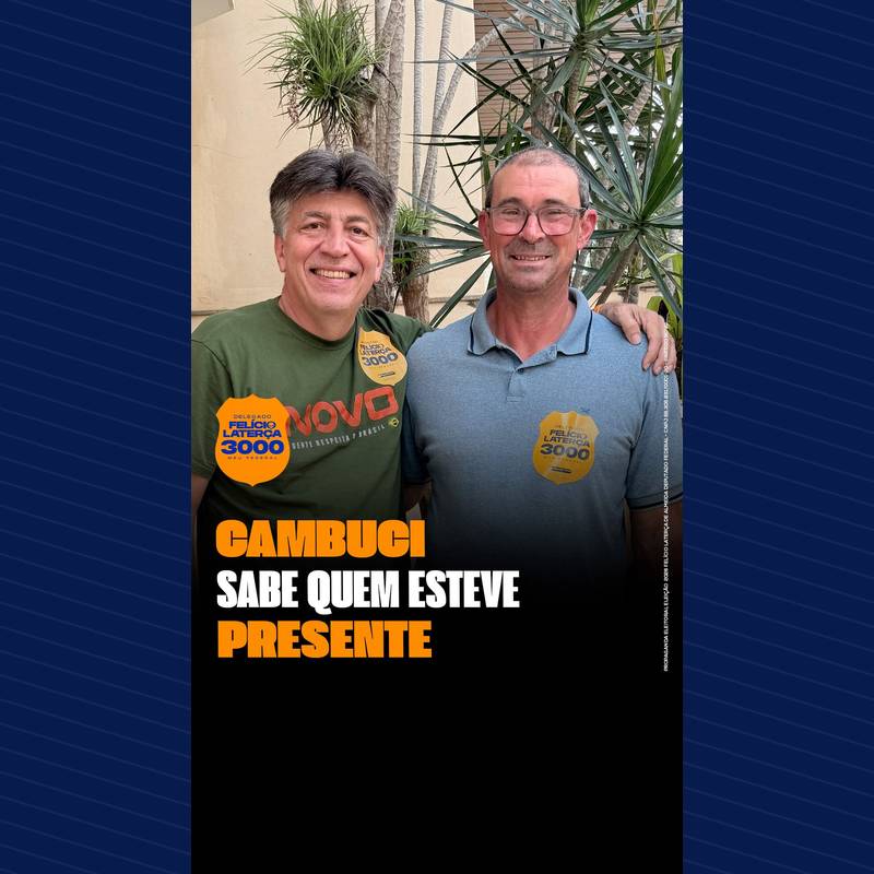 Publicação no Instagram: Ao lado do nosso eterno vereador Dalmo, revisitamos ações que ajudaram Cambuci, 20 respiradores durante a…