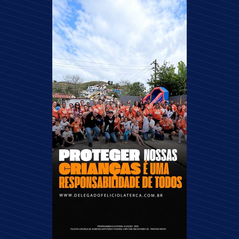 Publicação no Instagram: Minha luta contra o abuso sexual de crianças e adolescentes vem de muitos anos. Fui policial civil, oficial…