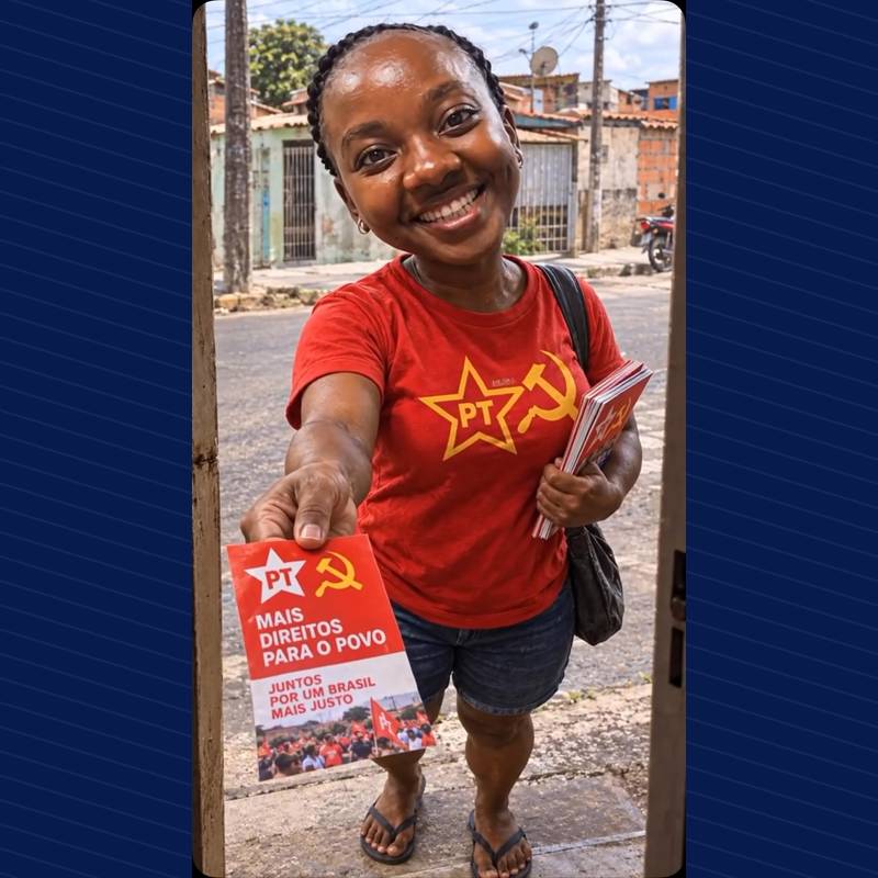Publicação no Instagram: Passaram quatro anos xingando a direita de tudo quanto é nome e agora querem virar os votos da direita para…
