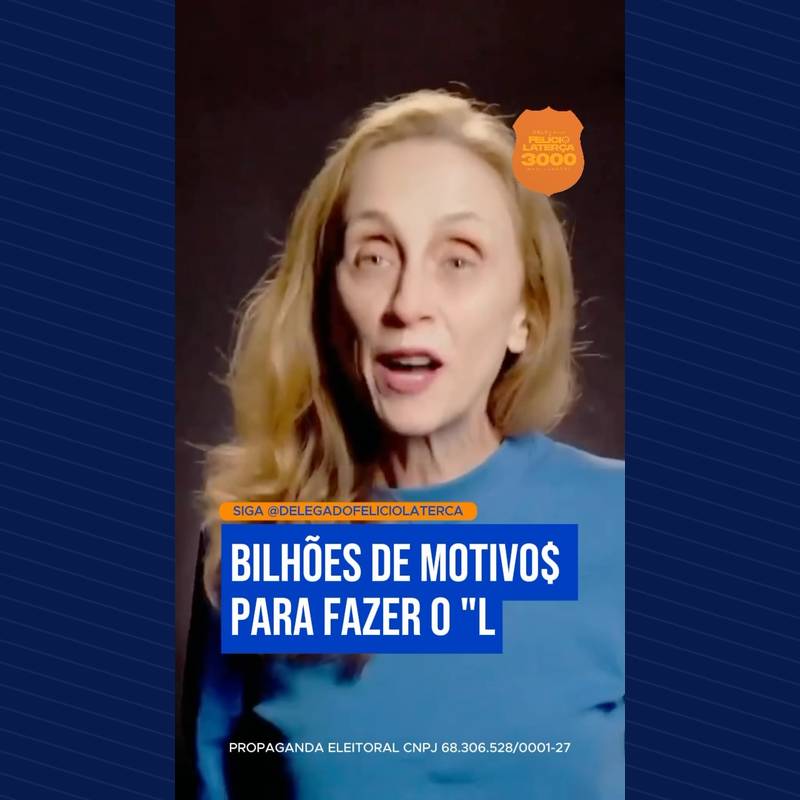 Publicação no Instagram: 📲 Siga @delegadofeliciolaterca | Depois reclamam que os shows estão esvaziados…