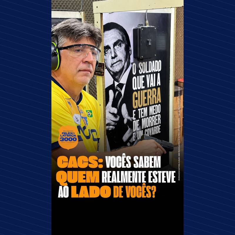 Publicação no Instagram: Sou armamentista raiz. Antes mesmo de ser deputado, já defendia a liberdade de possuir armas, os interesses…