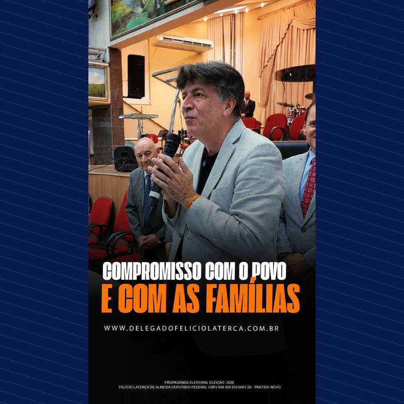 Publicação no Instagram: Um encontro para falar propostas de proteção às crianças e a família.