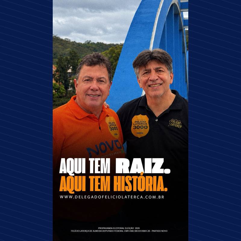 Publicação no Instagram: 📲 Siga @delegadofeliciolaterca | Quem conhece de perto a realidade do interior sabe que é preciso estar…