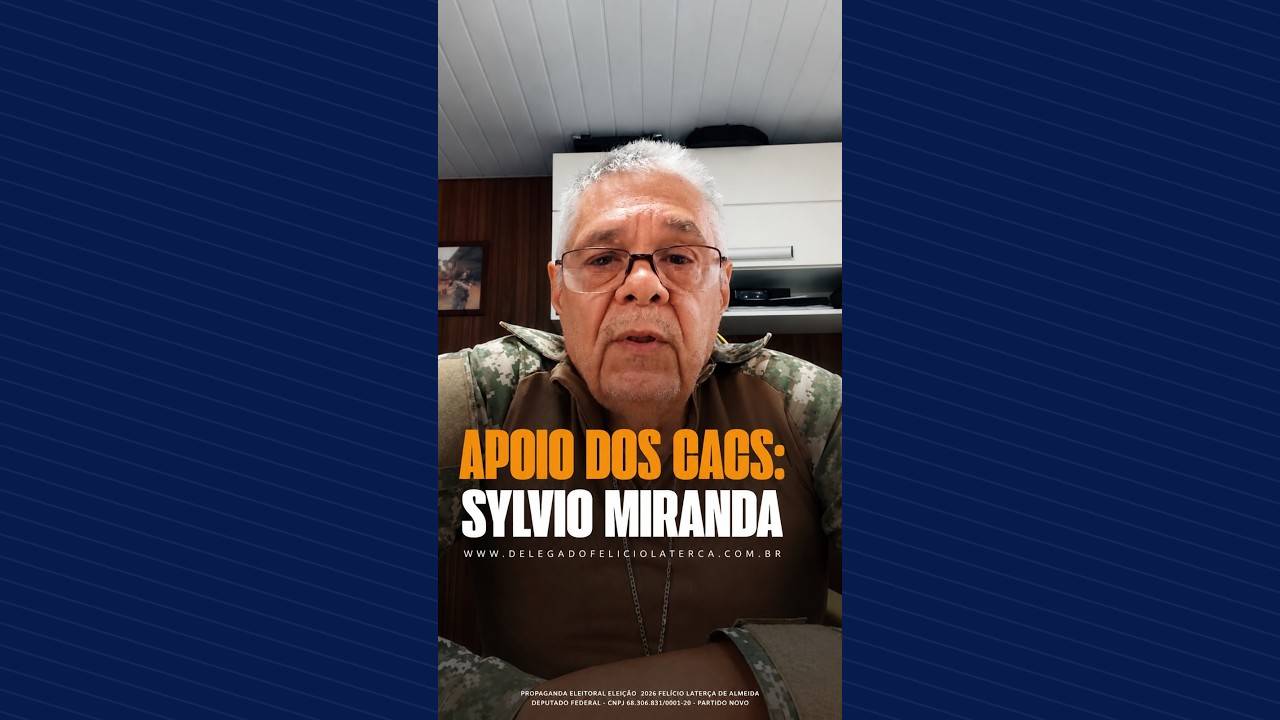 Miniatura do vídeo: Obrigado ao apoio dos CACs para fortalecer juntos a questão armamentista.