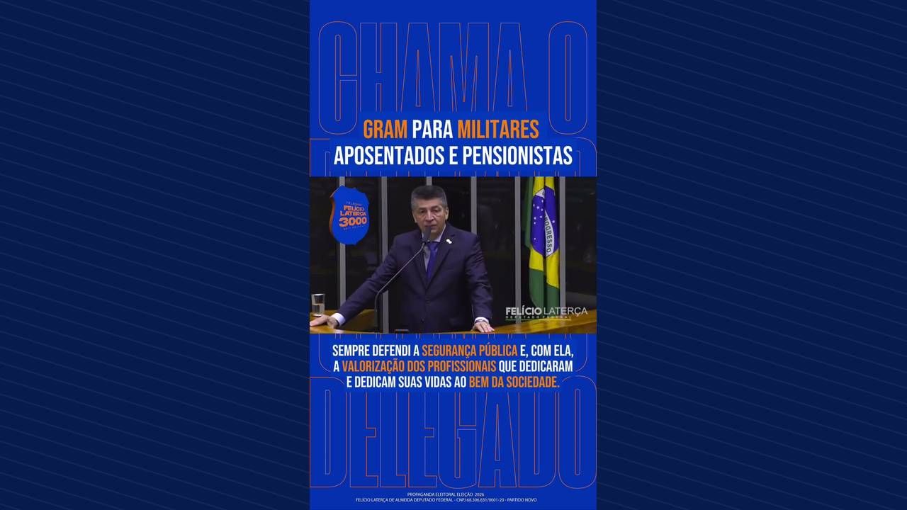 Miniatura do vídeo: #tbt GRAM para os aposentados e pensionistas da Polícia Militar e do Corpo de Bombeiros do RJ