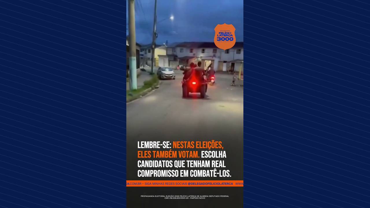 Miniatura do vídeo: ELES JÁ DOMINAM AS RUAS. NÃO DEIXE QUE DOMINEM TAMBÉM O CONGRESSO.