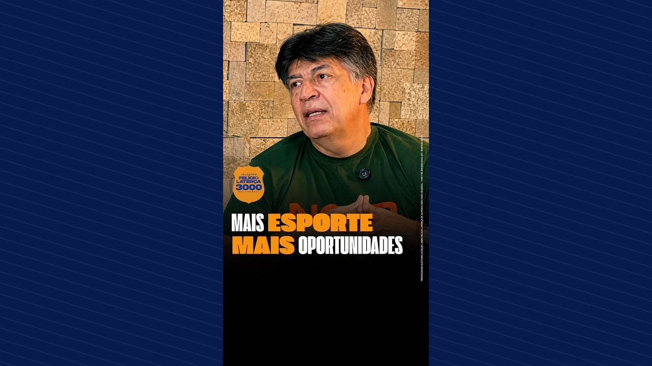 Miniatura do vídeo: FUI O DEPUTADO QUE FEZ RETORNAR O JOGOS ESCOLARES BRASILEIROS!