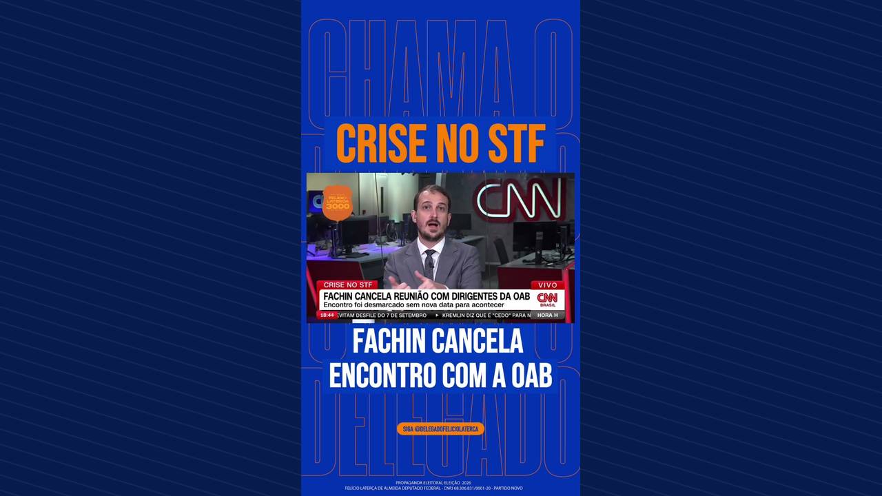 Miniatura do vídeo: Fachin cancela encontro com a OAB