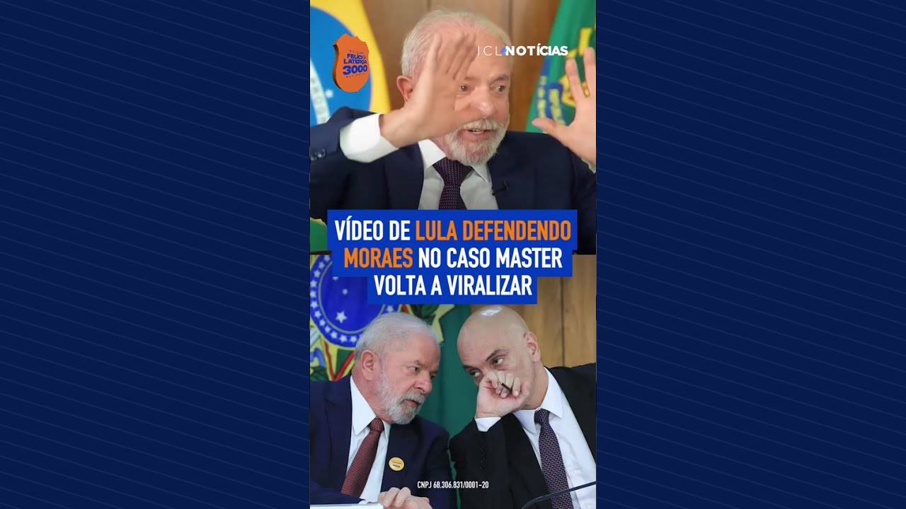 Miniatura do vídeo: Lula: Eu disse ao Alexandre de Moraes para não permitir que o caso Master jogue sua biografia fora.