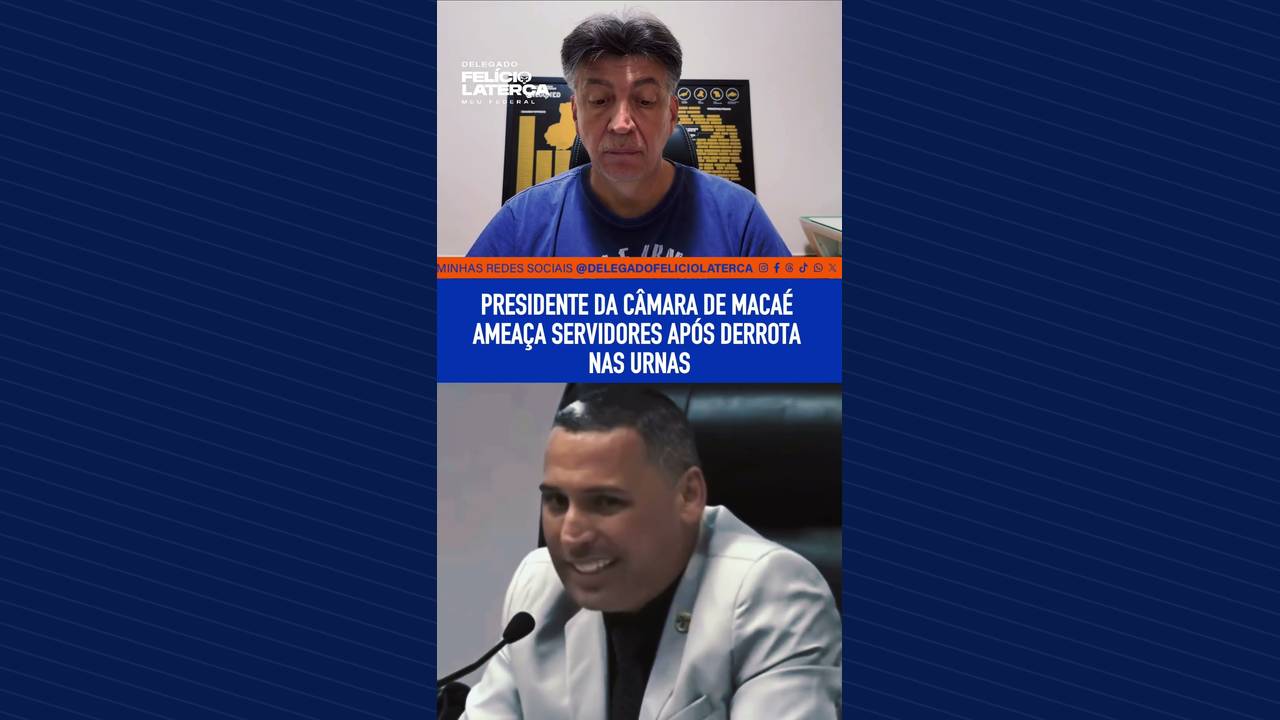 Miniatura do vídeo: Alan Mansur ameaça servidores apois perder a eleição