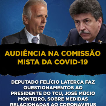 Audiência Pública para discutir o acompanhamento dos gastos públicos relacionados ao combate à COVID-19.